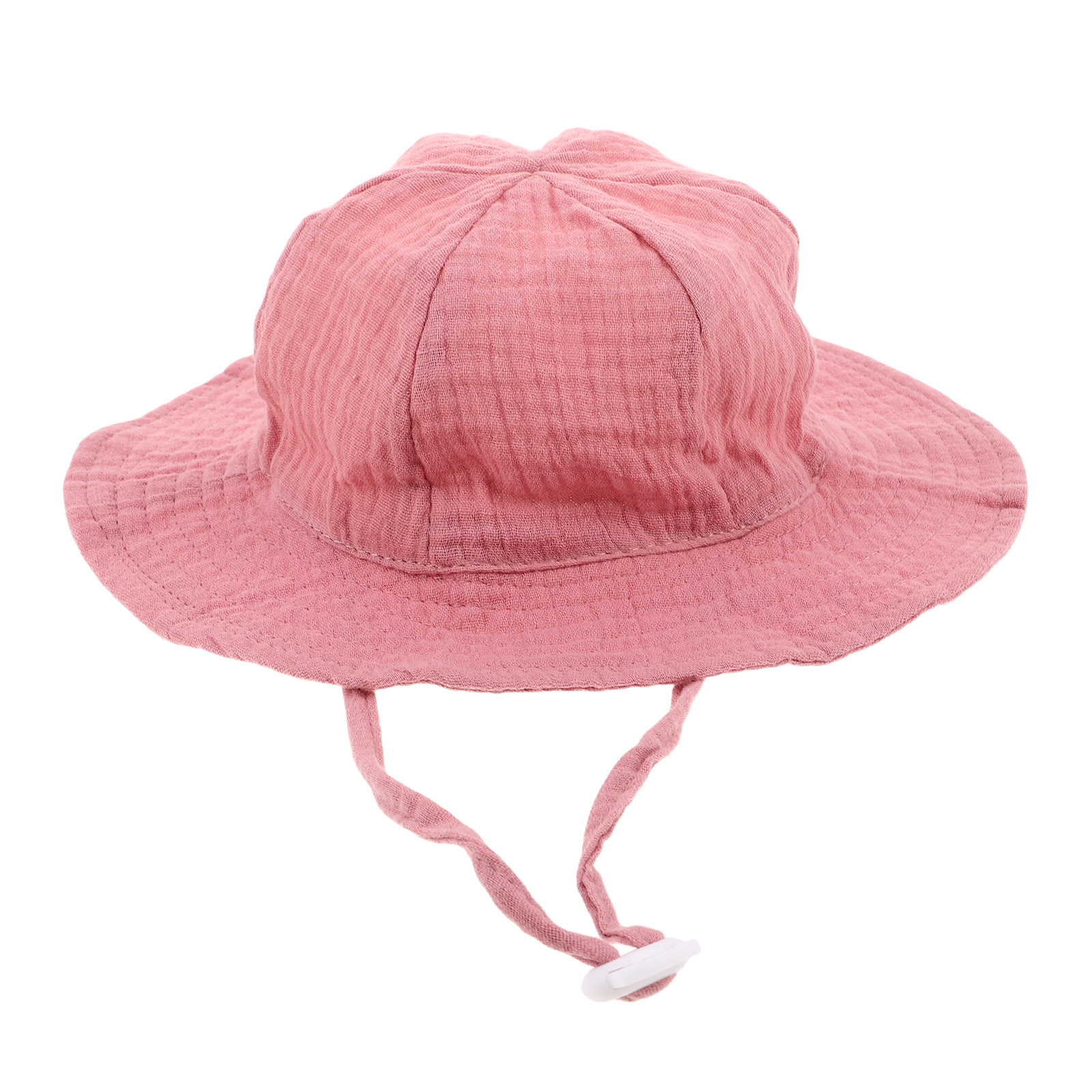 Sun Hat Wide Brim - หมวกกันแดดเด็กเล็ก ผ้าฝ้าย ทรงบักเก็ต ระบายอากาศได้ดี น้ำหนักเบา ปีกกว้าง
