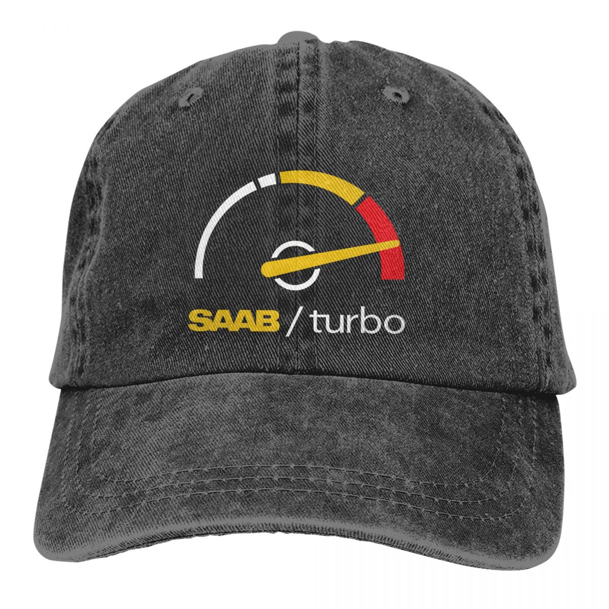 Golf Cap Dad - หมวกเบสบอลของผู้ชายฟอกสีแล้วหมวกเทอร์โบบูสเกจหมวกแก๊ปทรักเกอร์หมวกสแน็ปแบคหมวกพ่อหมวก Saab หมวกตีกอล์ฟ