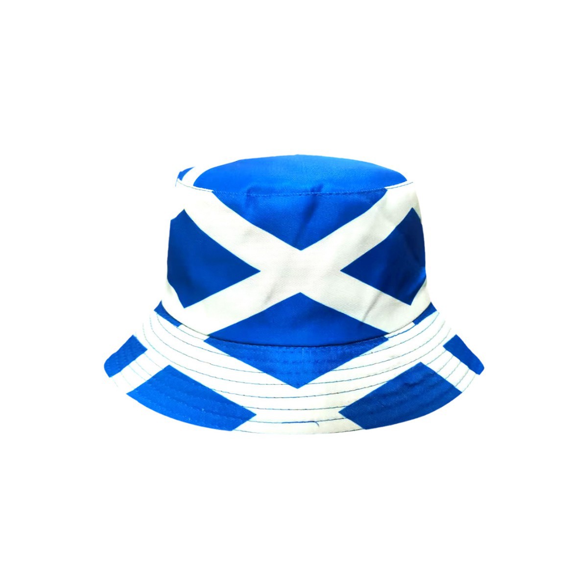 Bucket Hat Cotton - หมวกบักเก็ตพิมพ์ลายธงชาติสกอตแลนด์สำหรับฟุตบอลคัพ 2026 ขายดี สามารถพิมพ์ลายได้