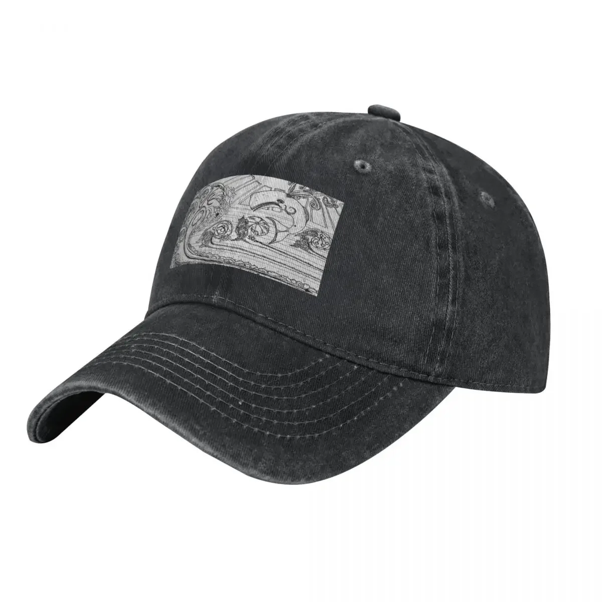 Golf Cap Dad - หมวกเบสบอลลายคลื่น หมวกใหม่ หมวกแก๊ป กระเป๋าชายหาด หมวกหรูหราสำหรับผู้หญิง หมวกกอล์ฟ