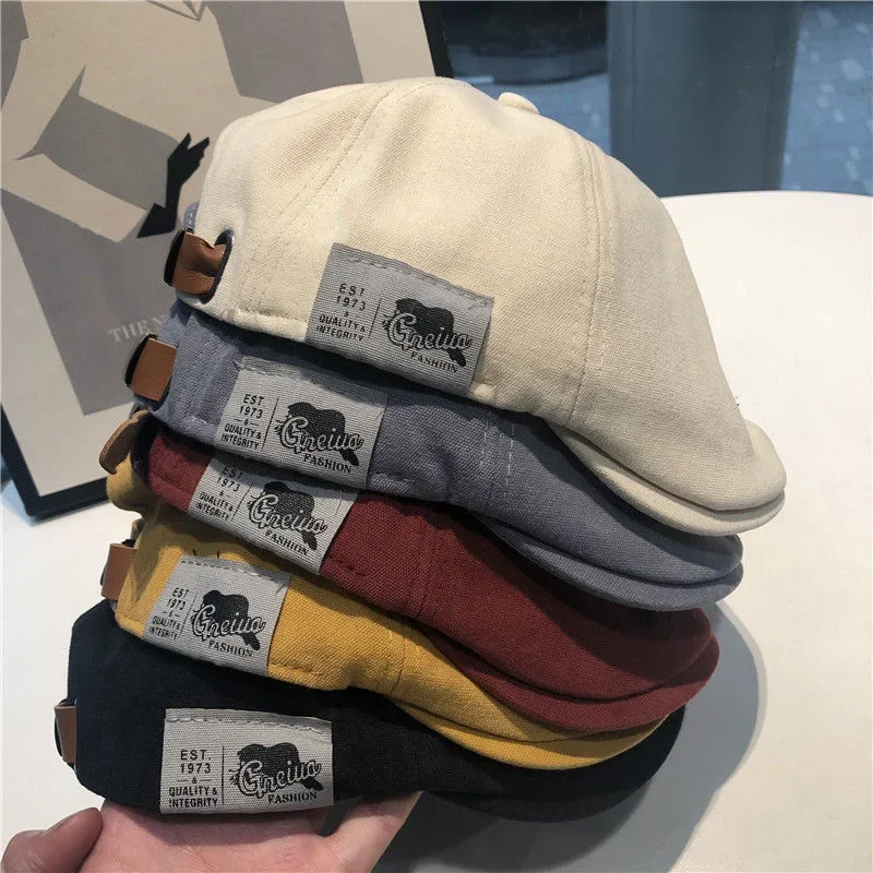 Newsboy Cap Ivy - ผ้าฝ้าย Peaky Blinders หมวกสําหรับชายหมวก Berets อังกฤษ