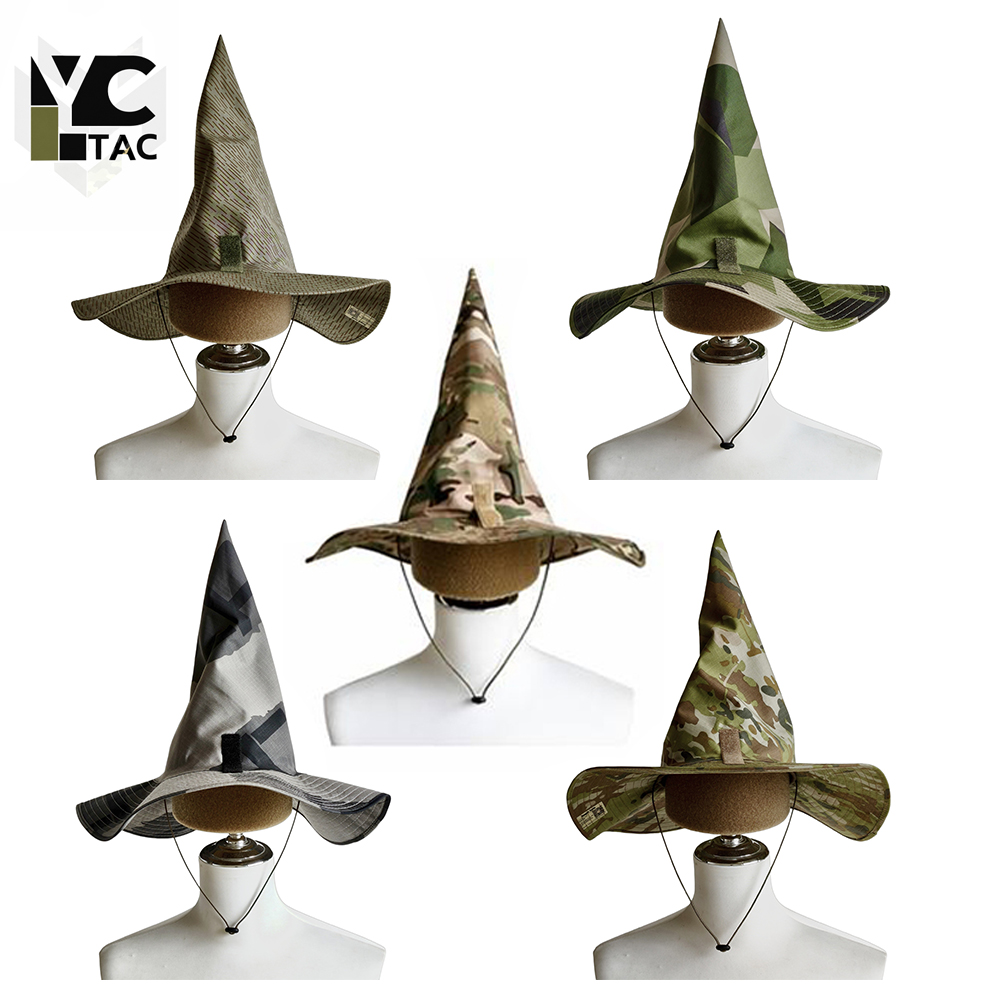 Boonie Hat Tactical - YCTAC หมวกคาโม วิซาร์ดหมวกทหารยุทธวิธี หมวกบูนี่ หมวกพรางตัว หมวกกันแดด
