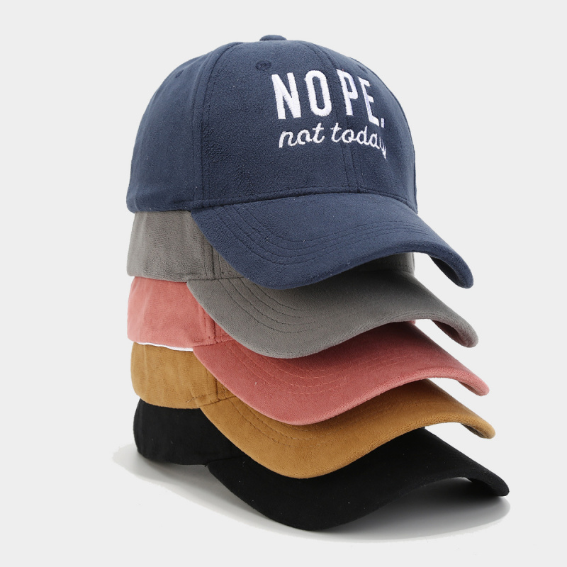 Dad Hat Cotton - หมวกเบสบอลปักลาย 