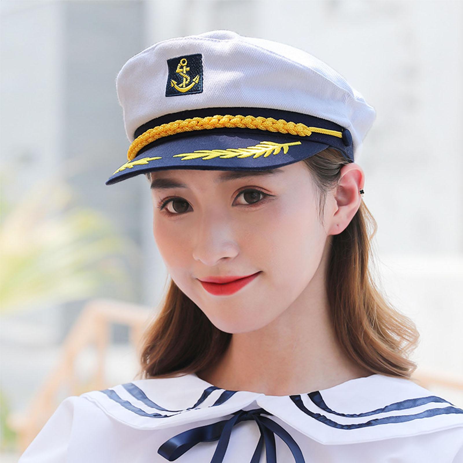 หมวกกัปตันเรือยอชท์สำหรับผู้ให - Snapback Hat Flat บทวิจารณ์และราคา
