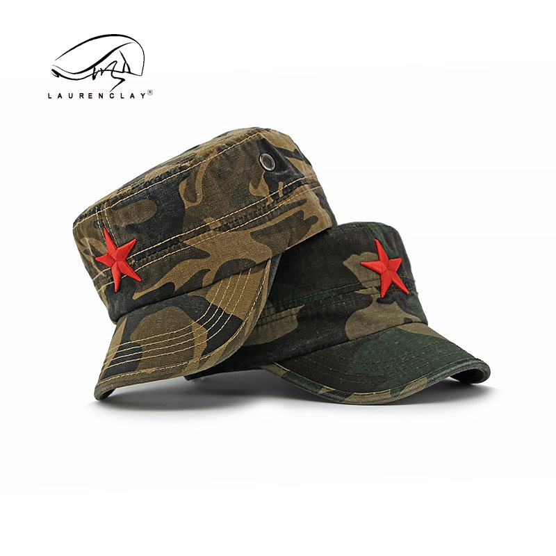 หมวกเบสบอลแบนลายพรางของผู้ชาย, - Dad Hat Cotton บทวิจารณ์และราคา