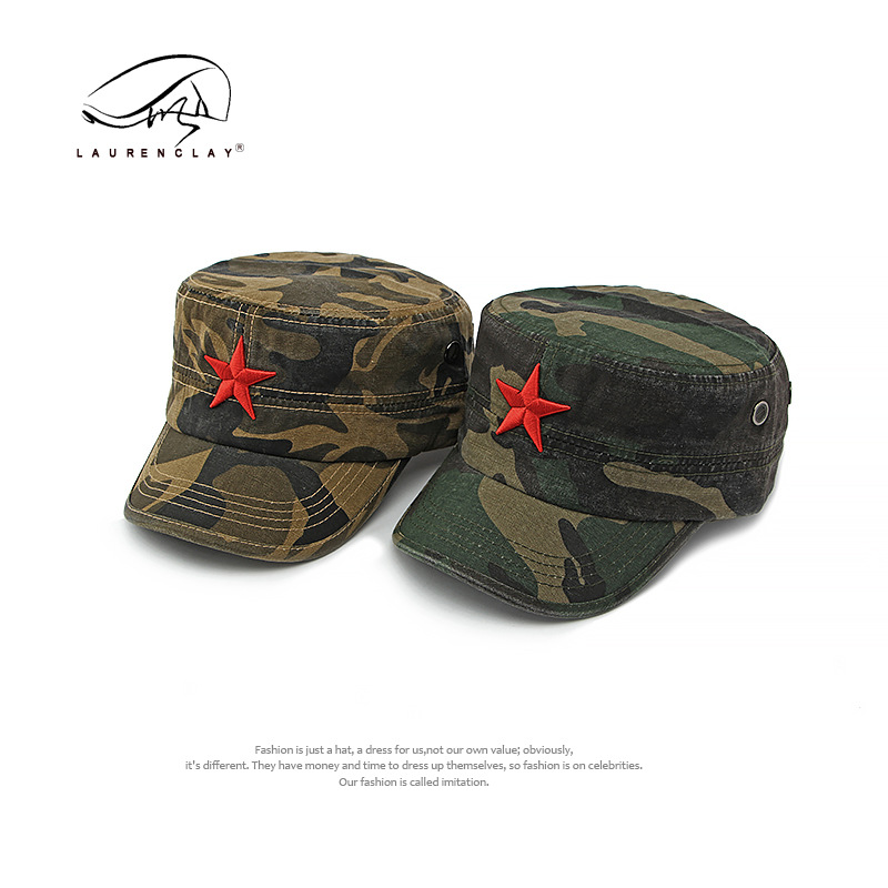 หมวกเบสบอลแบนลายพรางของผู้ชาย, - Dad Hat Cotton บทวิจารณ์และราคา