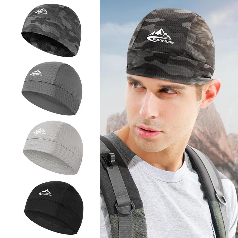 หมวกกีฬาป้องกันรังสียูวี แห้งเ - Skull Cap Helmet Liner บทวิจารณ์และราคา
