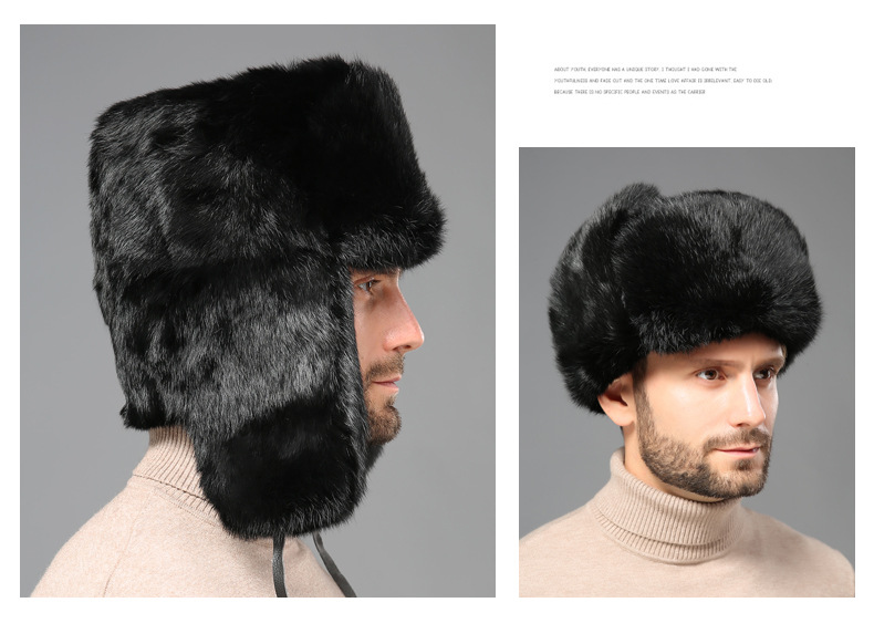 หมวกบอมเบอร์แฟชั่นจีนตะวันออกเ - Trapper Hat Ear Flap บทวิจารณ์และราคา