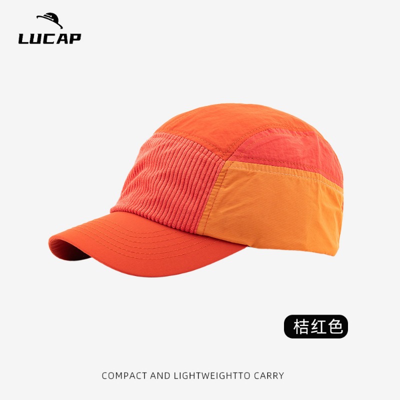 หมวกเบสบอลปักโลโก้ตามสั่ง แต่ง - Corduroy Cap 5 Panel บทวิจารณ์และราคา