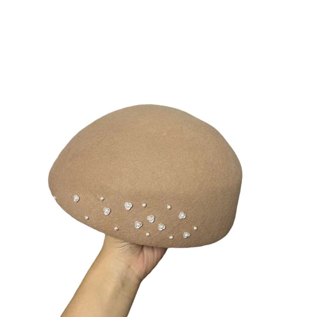 หมวกเบเร่ต์สไตล์ฝรั่งเศสสำหรับ - Beret French Wool บทวิจารณ์และราคา