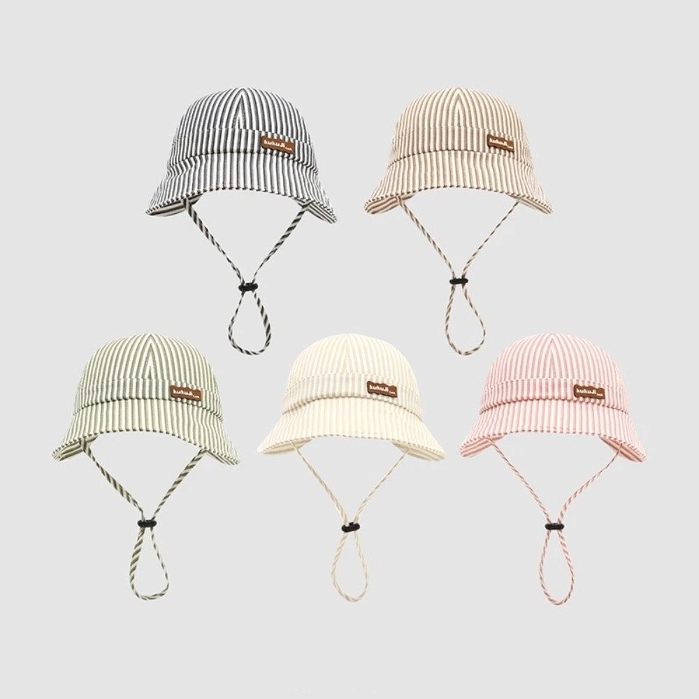 หมวกบักเก็ตเด็กแบบใหม่ลายทาง ป - Sun Hat Wide Brim บทวิจารณ์และราคา