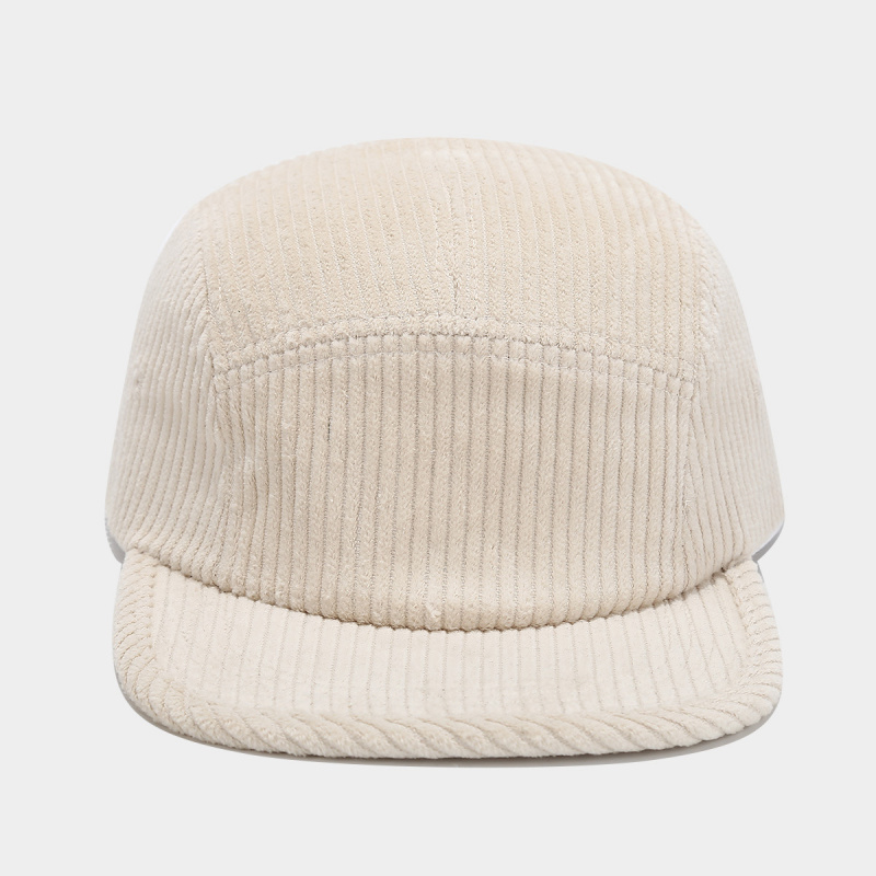 หมวกแก๊ปคอร์ดูรอย 5 แผง ปรับขน - Corduroy Cap 5 Panel บทวิจารณ์และราคา
