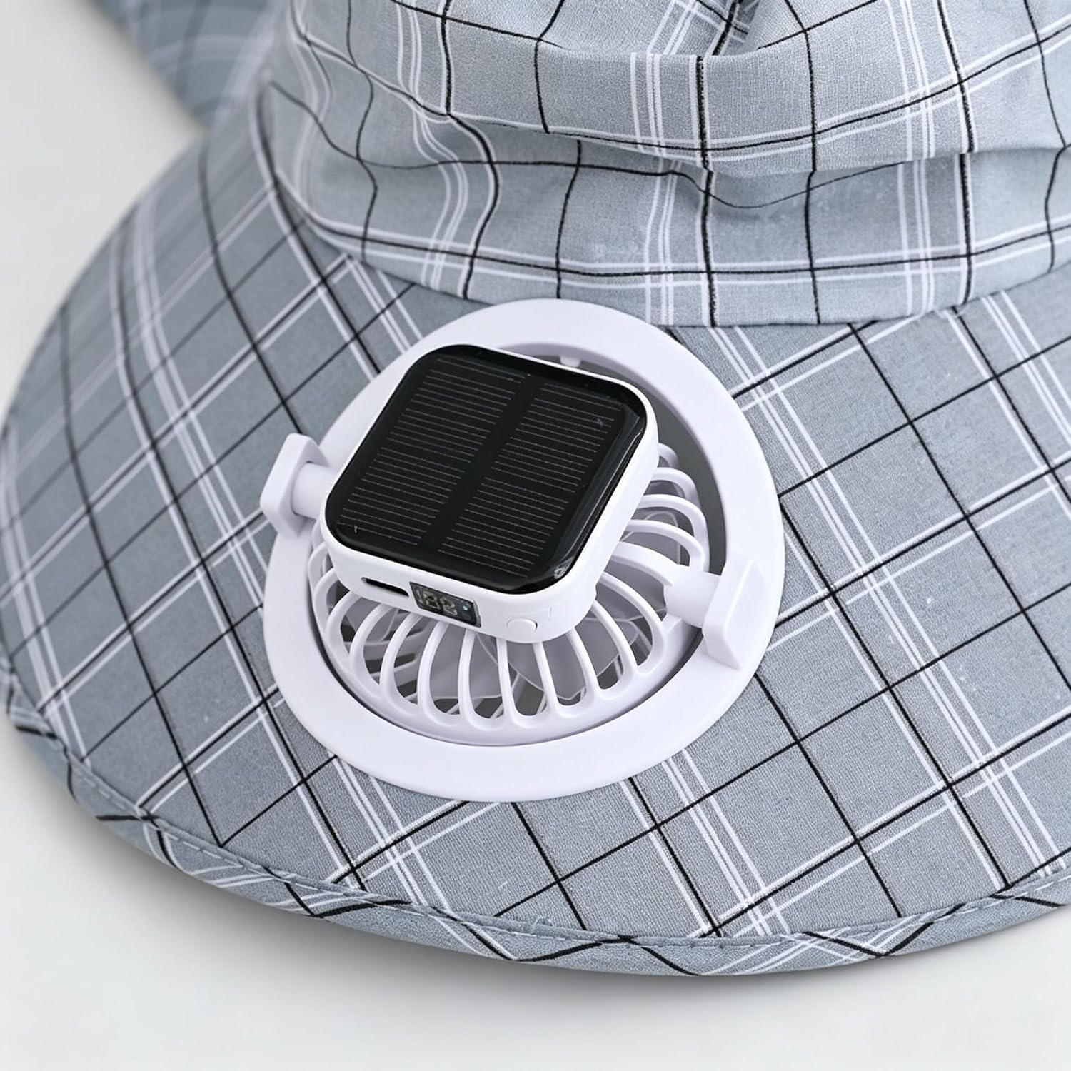 หมวกพัดลมพลังงานแสงอาทิตย์ 1 ช - Visor Sun Hat บทวิจารณ์และราคา