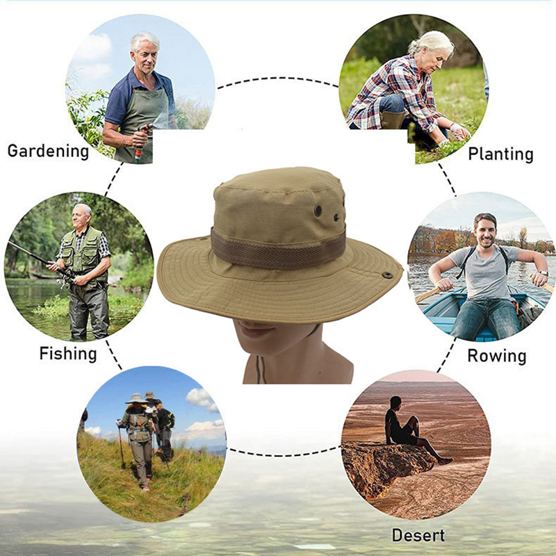 หมวกยุทธวิธีลายพรางหมวกบังแดดส - Boonie Hat Tactical บทวิจารณ์และราคา