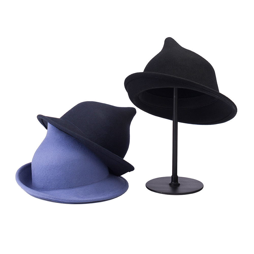 แฟชั่นแม่มด 100% ขนสัตว์ชี้หมว - Fedora Hat Wool บทวิจารณ์และราคา