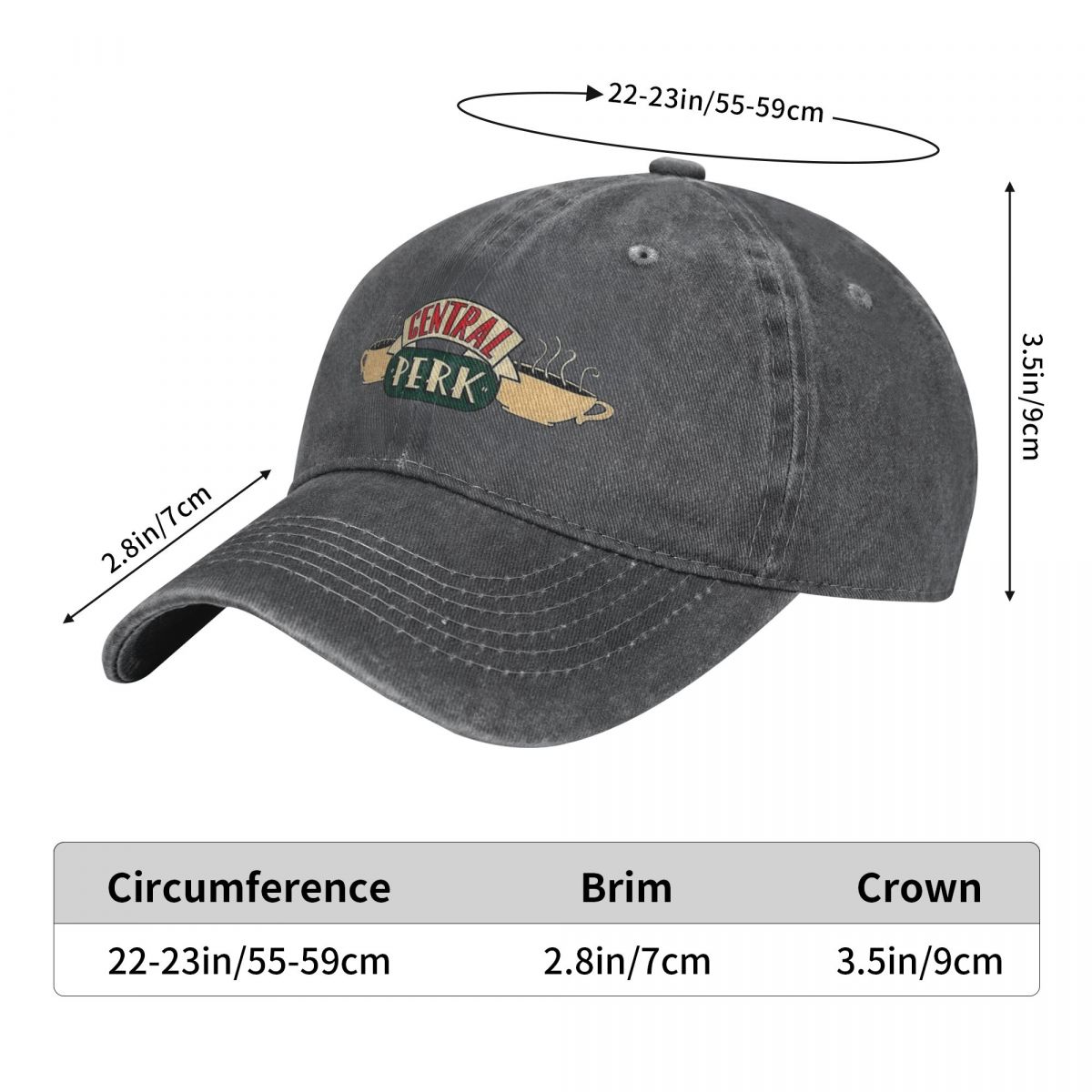 ล้างเบสบอลชายหมวกร้านกาแฟ Truc - Golf Cap Dad บทวิจารณ์และราคา