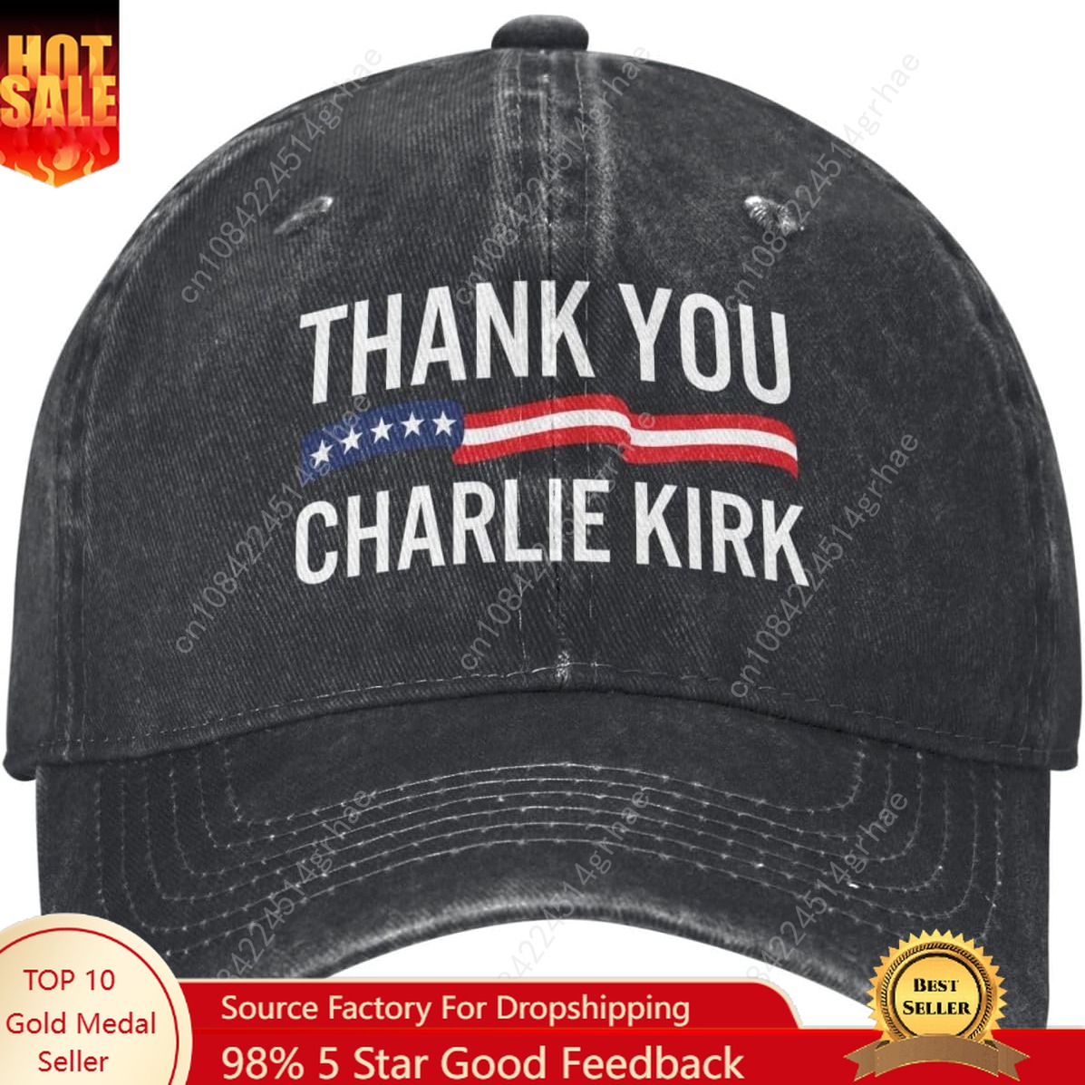 ทรูเวิร์ดท ขอบคุณ ชาร์ลี เคอร์ - Dad Hat Cotton บทวิจารณ์และราคา