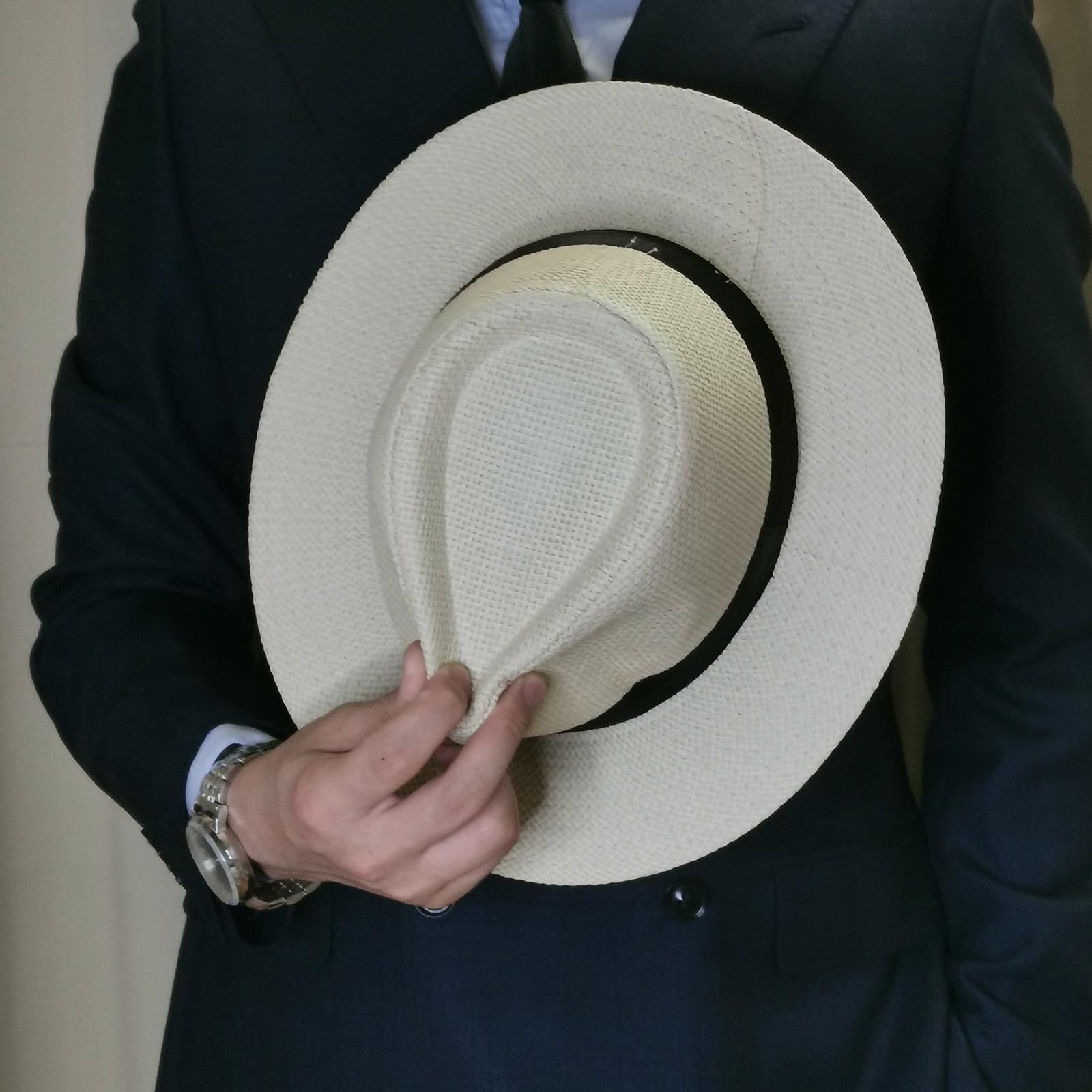 หมวกปานามาฟางสำหรับผู้ชาย แฟชั - Cowboy Hat Straw บทวิจารณ์และราคา