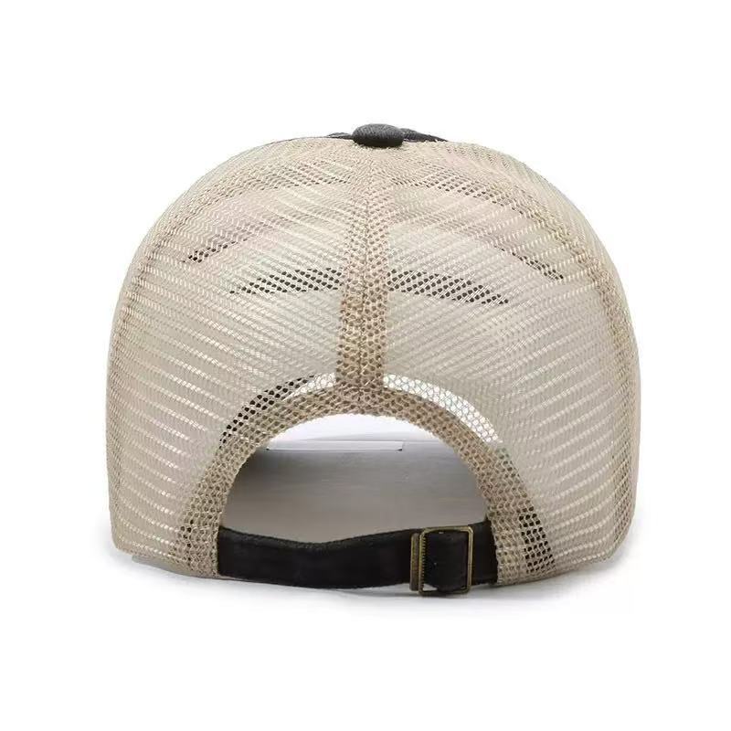 หมวกแก๊ปตาข่ายปักโลโก้แบบกำหนด - Visor Sun Hat บทวิจารณ์และราคา