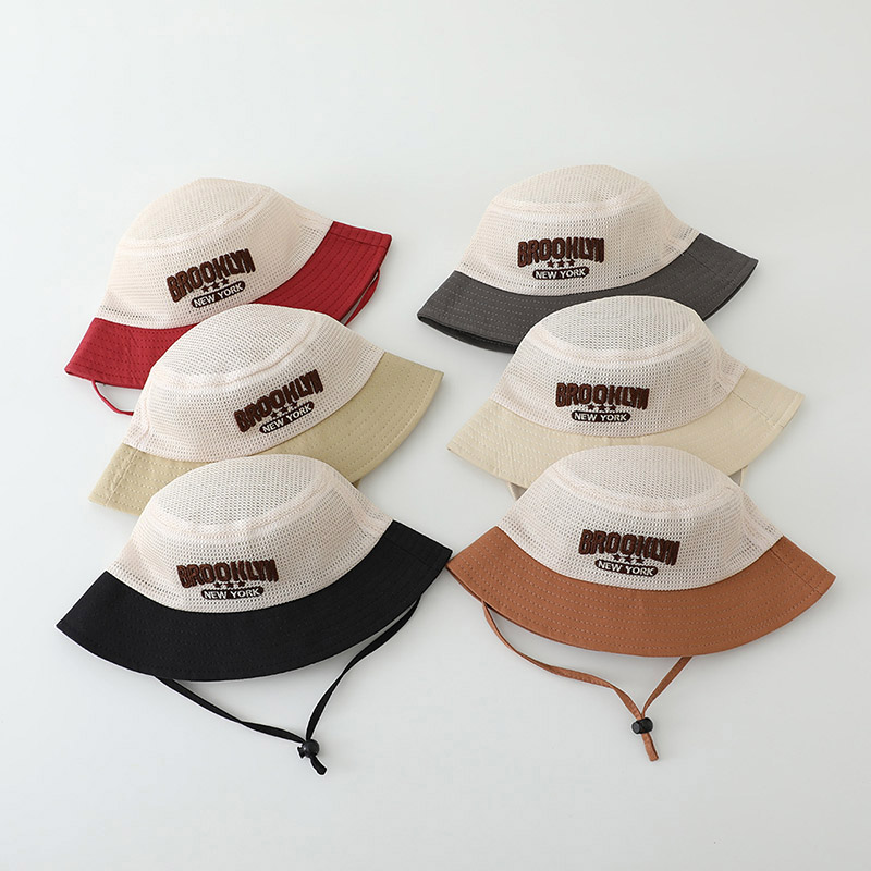 หมวกปีกกว้างปักลายตัวอักษรสำหร - Bucket Hat Cotton บทวิจารณ์และราคา