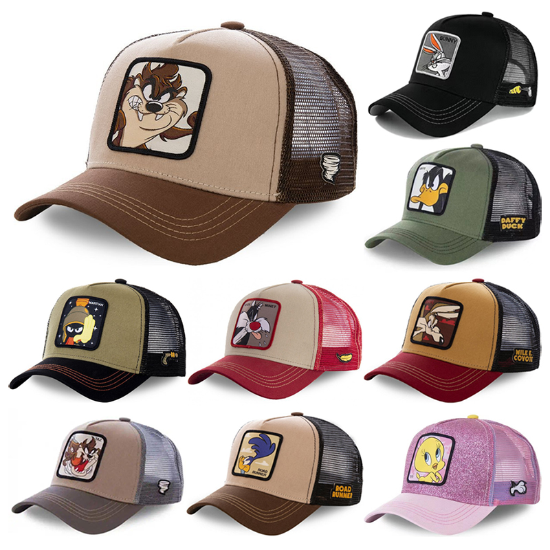 หมวกแก๊ปการ์ตูนอนิเมะ ตาข่ายด้ - Trucker Cap Mesh บทวิจารณ์และราคา