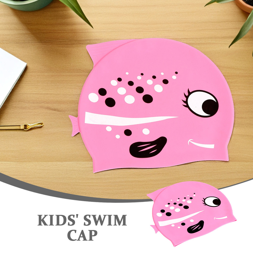 หมวกว่ายน้ำซิลิโคนสำหรับเด็ก 2 - Swim Hat Silicone บทวิจารณ์และราคา