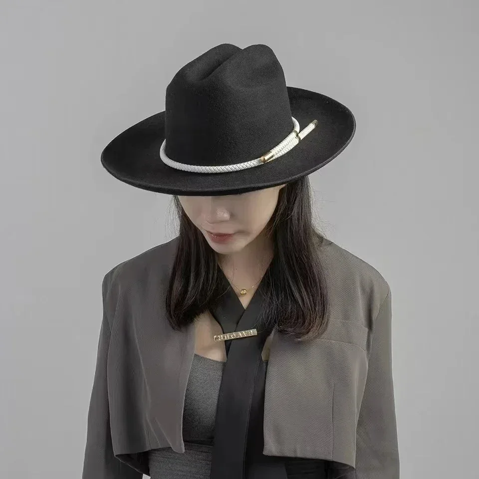 2025 ใหม่Retro Ins Chicฤดูหนาว - Fedora Hat Wool บทวิจารณ์และราคา