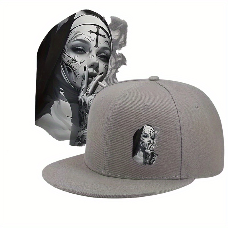 หมวกเบสบอลทรงแบนแฟชั่น ปรับขนา - Snapback Hat Flat บทวิจารณ์และราคา