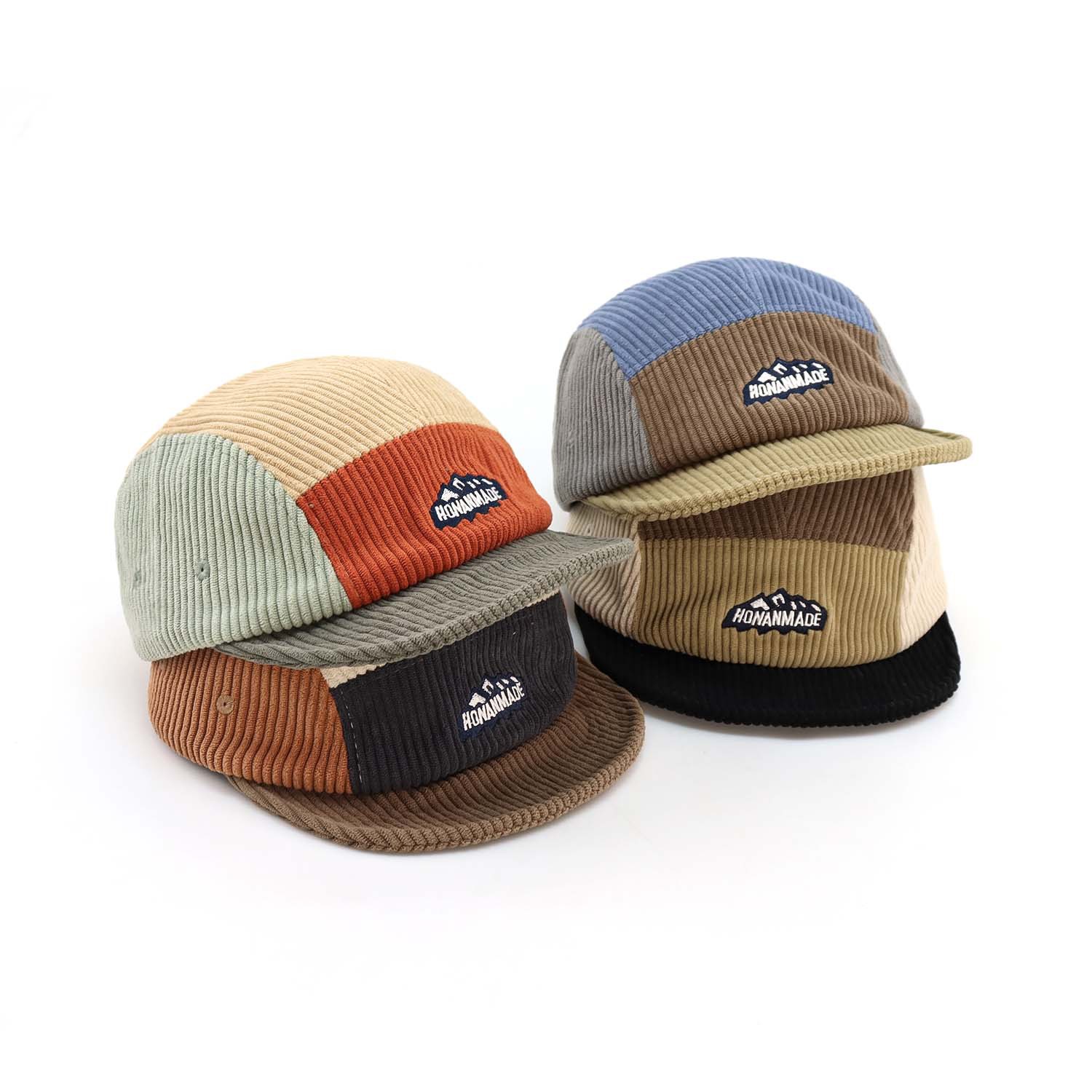 ผู้หญิง Corduroy Colorblock 5  - Corduroy Cap 5 Panel บทวิจารณ์และราคา