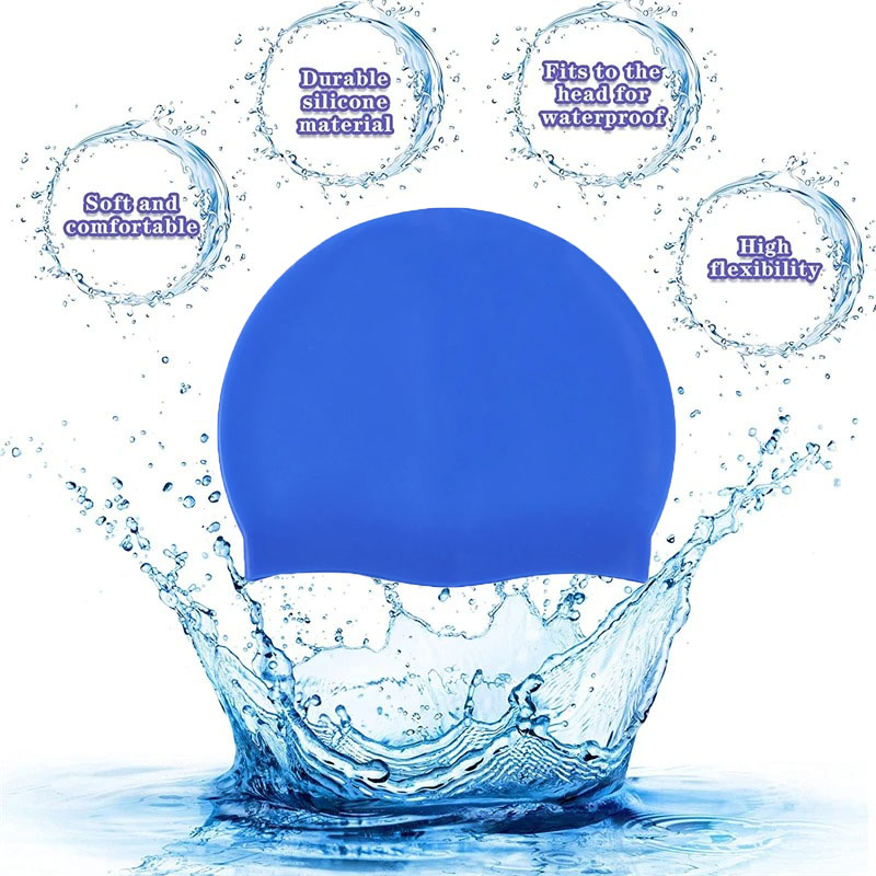 หมวกว่ายน้ำซิลิโคนกันน้ำสำหรับ - Swim Hat Silicone บทวิจารณ์และราคา