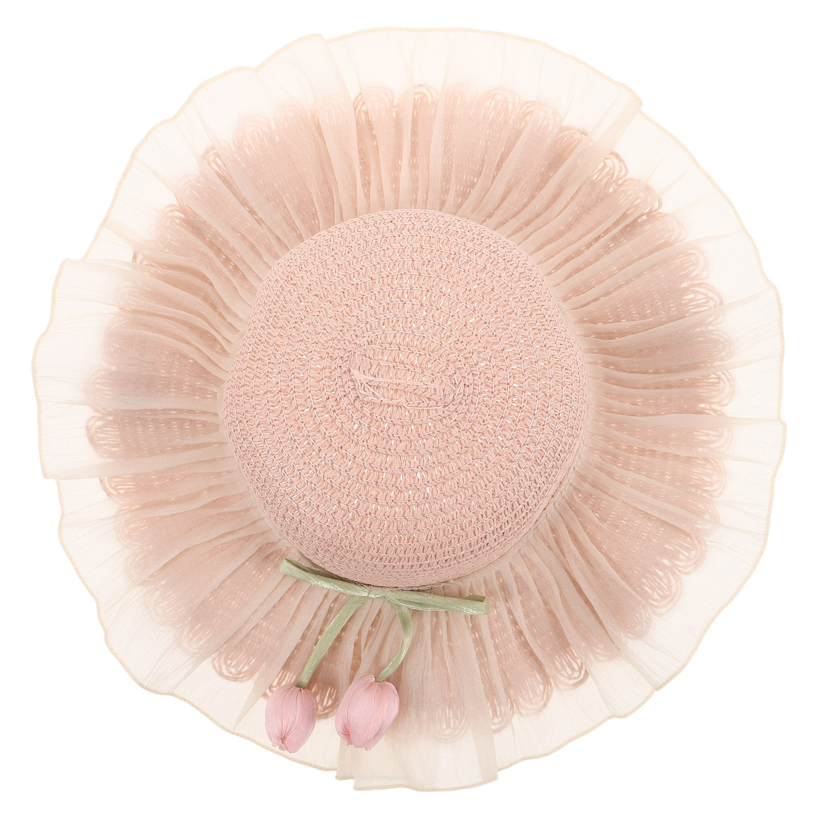 หมวกฟางฤดูร้อนสำหรับเด็กผู้หญิ - Sun Hat Wide Brim บทวิจารณ์และราคา