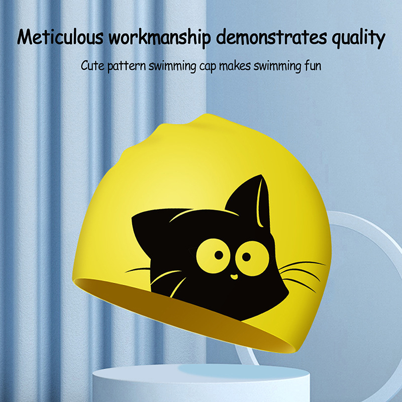 หมวกว่ายน้ำแมวน่ารักสำหรับหูยา - Swim Hat Silicone บทวิจารณ์และราคา