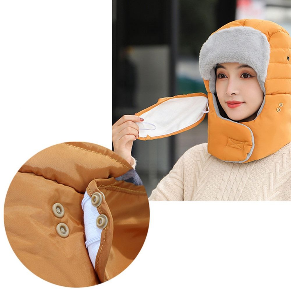 ป้องกันความเย็นด้วยแว่นตาป้องก - Winter Trapper Hat บทวิจารณ์และราคา