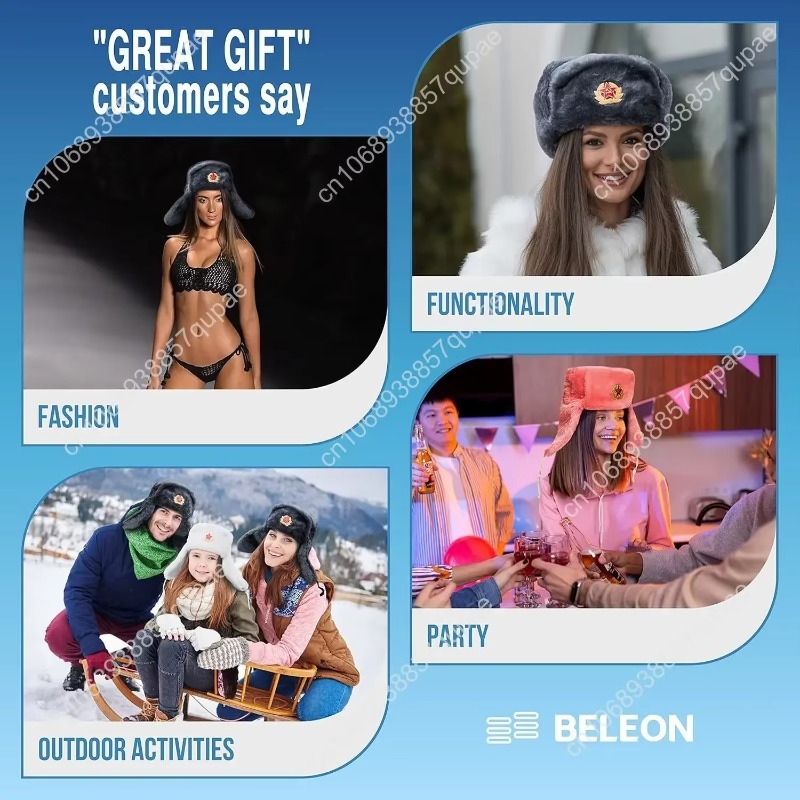 หมวกอูชันก้า BELEON หมวกขนสัตว - Winter Trapper Hat บทวิจารณ์และราคา
