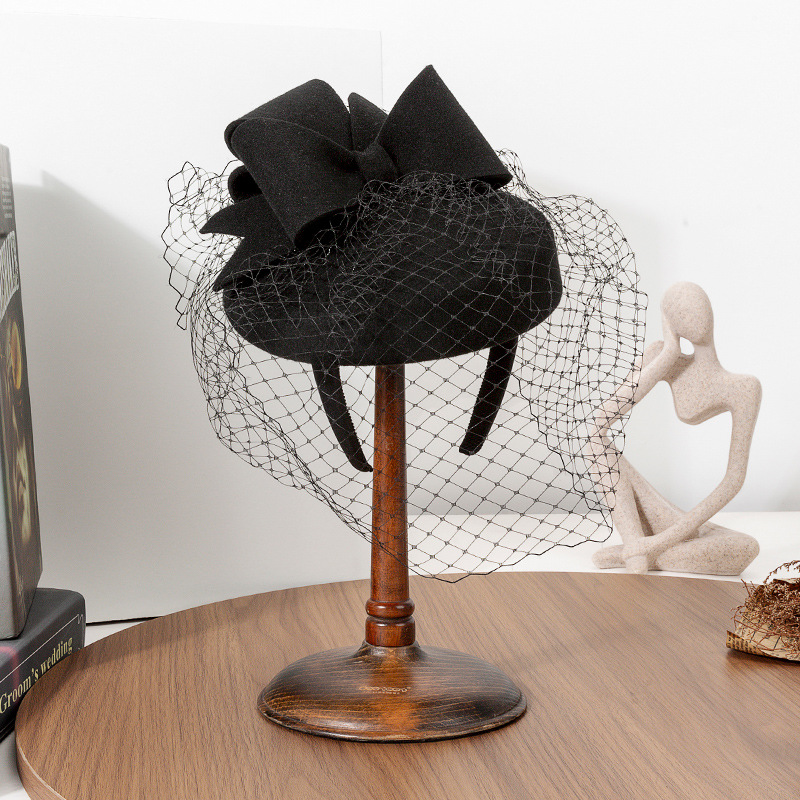 หมวกเบเร่ต์สีดำสไตล์ฝรั่งเศส ป - Beret French Wool บทวิจารณ์และราคา