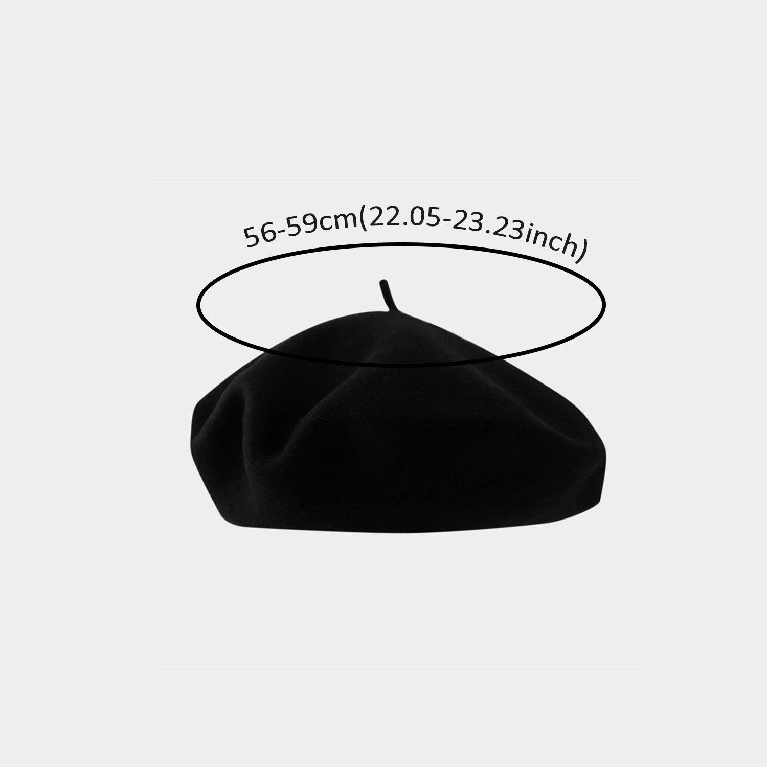 หมวกเบเร่ต์ขนาดใหญ่สำหรับผู้หญ - Beret French Wool บทวิจารณ์และราคา