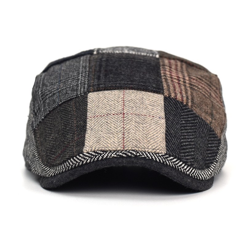 High-End Classic Men's Patchwo - Newsboy Cap Ivy บทวิจารณ์และราคา