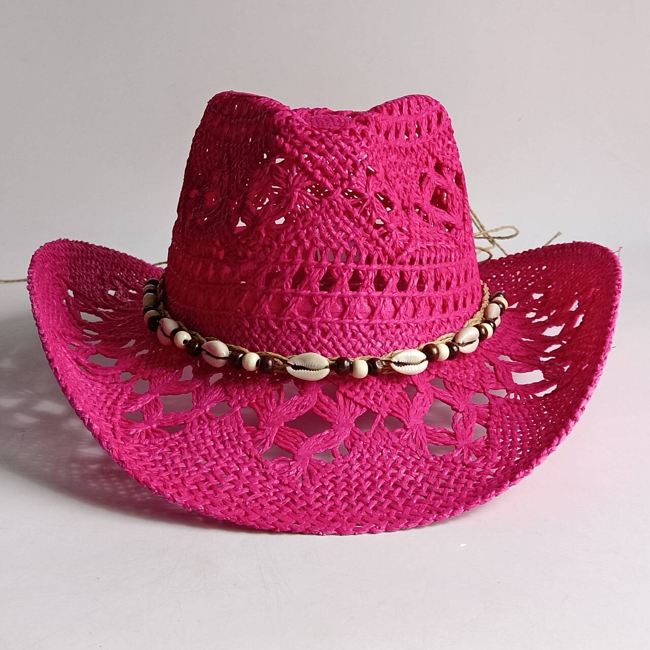 หมวกฟางฤดูร้อนชายหาด ผู้หญิง ผ - Cowboy Hat Straw บทวิจารณ์และราคา