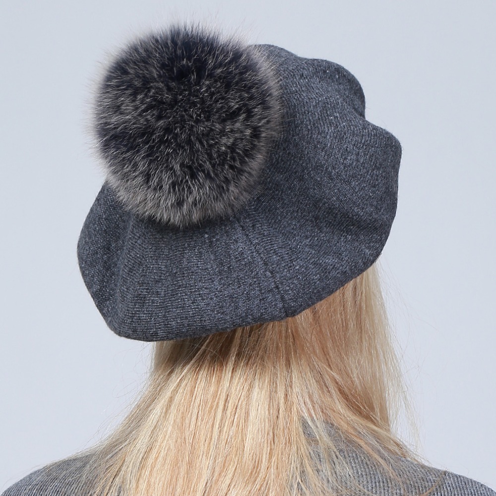 Geebro ผู้หญิง Beret หมวกฤดูหน - Beret French Wool บทวิจารณ์และราคา