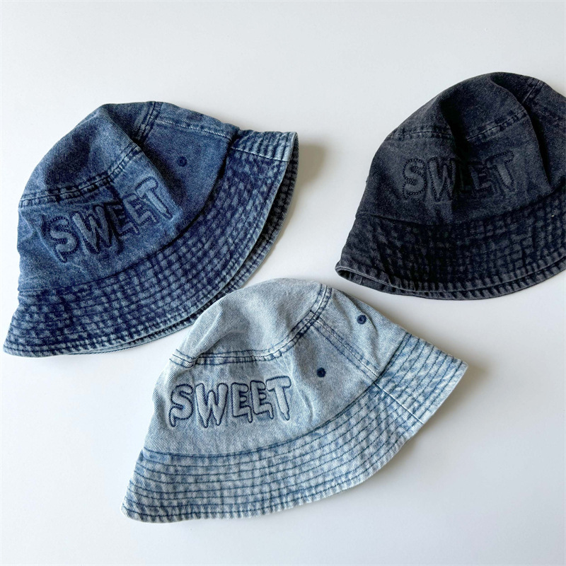 หมวกบักเก็ตเด็กสไตล์ญี่ปุ่นย้อ - Bucket Hat Cotton บทวิจารณ์และราคา