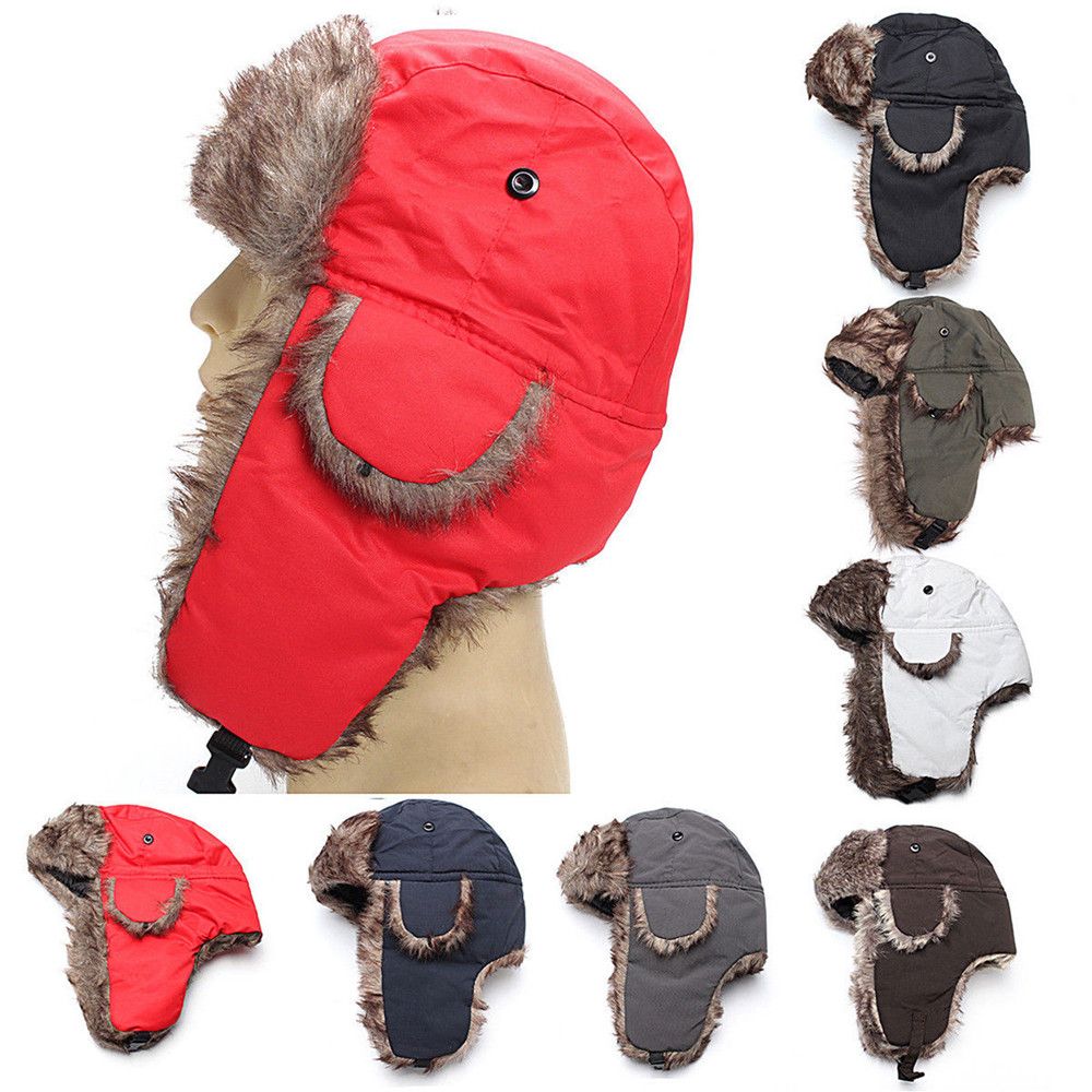 หมวกไหมพรมกันหนาวแบบมีที่ปิดหู - Trapper Hat Ear Flap บทวิจารณ์และราคา