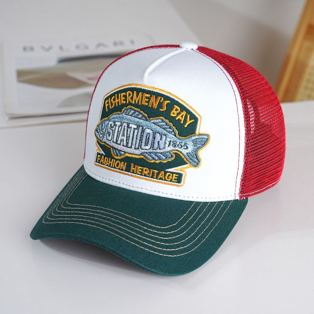 หมวกกลางแจ้ง หมวกตกปลาแบบระบาย - Trucker Cap Mesh บทวิจารณ์และราคา