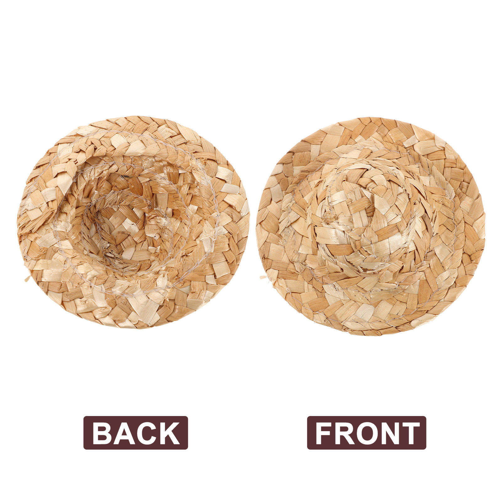 หมวกฟางขนาดเล็ก 10 ชิ้น น้ำหนั - Cowboy Hat Straw บทวิจารณ์และราคา