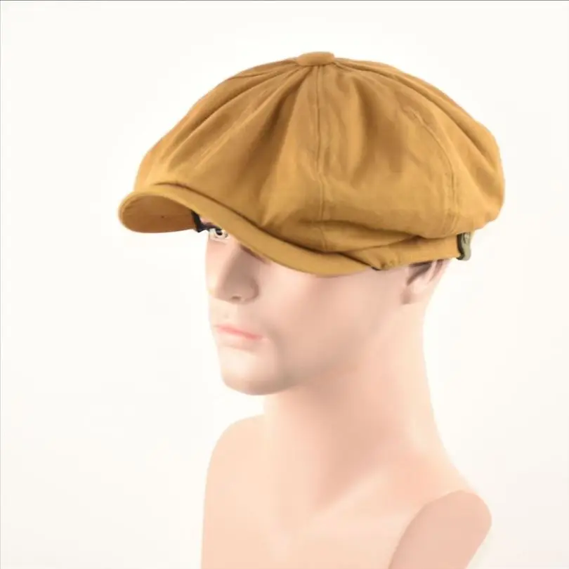 หมวกแก๊ปทรงนิวส์บอยสำหรับผู้ชา - Newsboy Cap Ivy บทวิจารณ์และราคา