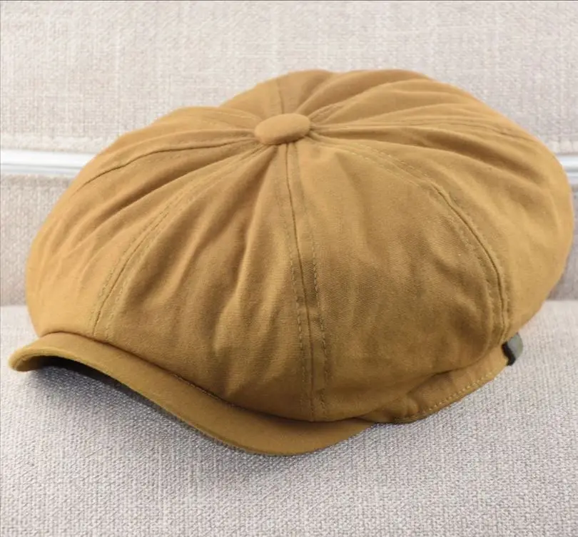 หมวกแก๊ปทรงนิวส์บอยสำหรับผู้ชา - Newsboy Cap Ivy บทวิจารณ์และราคา