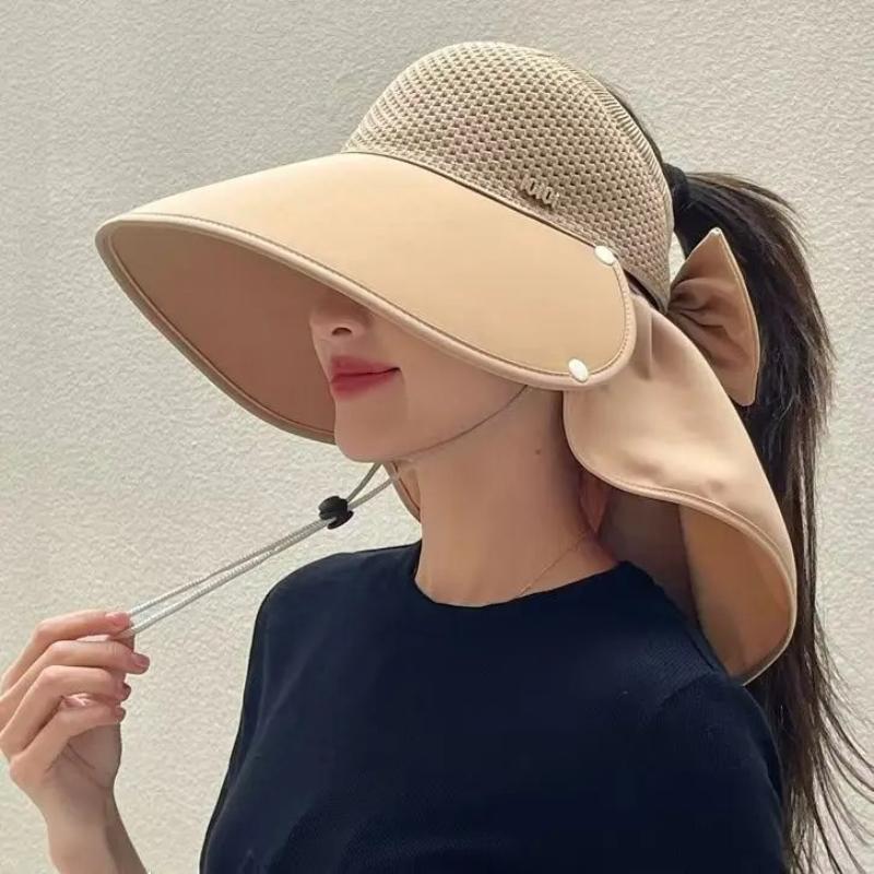 หมวกบักเก็ตสำหรับผู้หญิงฤดูร้อ - Sun Hat Wide Brim บทวิจารณ์และราคา