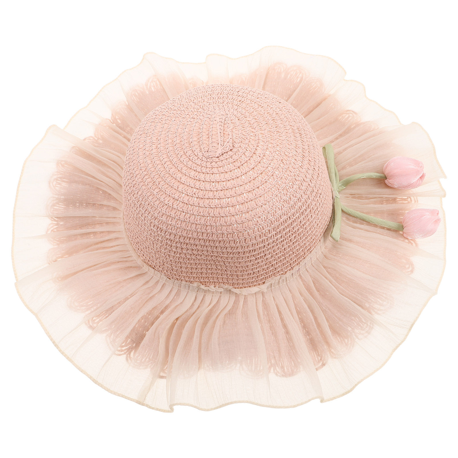 หมวกปีกกว้างสำหรับเด็กผู้หญิง  - Sun Hat Wide Brim บทวิจารณ์และราคา