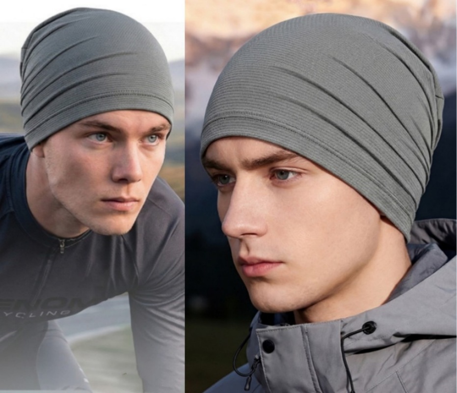 หมวกบีนนี่ผู้ชายผู้หญิง แห้งเร - Skull Cap Helmet Liner บทวิจารณ์และราคา