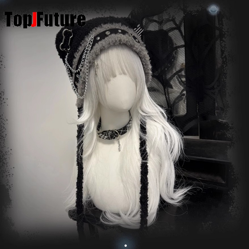 หมวกผู้หญิงสไตล์ญี่ปุ่นฮาราจูก - Winter Trapper Hat บทวิจารณ์และราคา