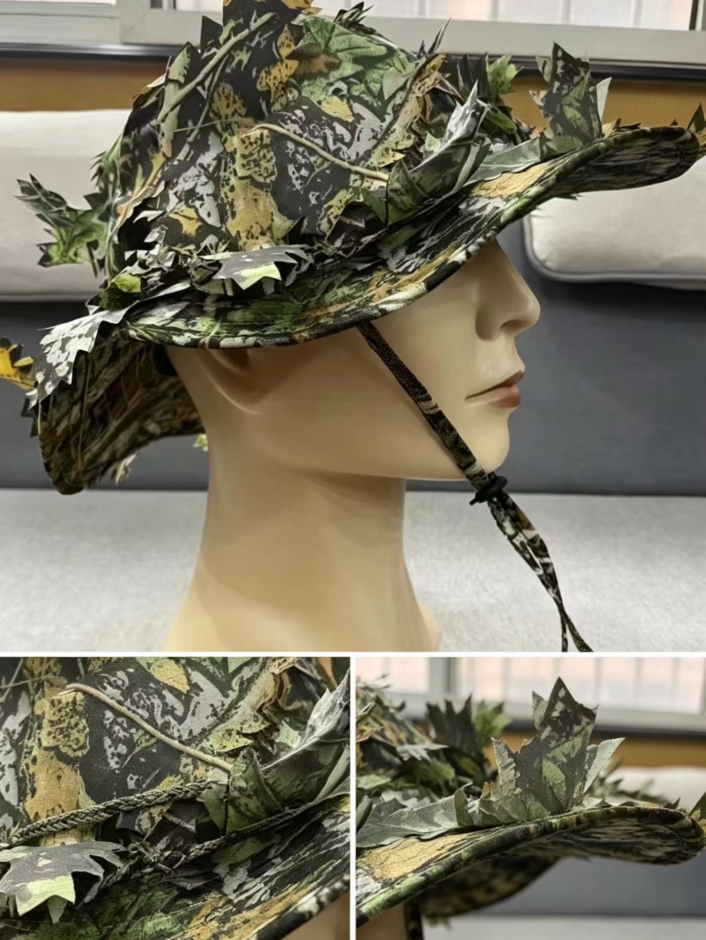 หมวกบอนนี่ลายพรางสำหรับผู้ชาย  - Boonie Hat Tactical บทวิจารณ์และราคา